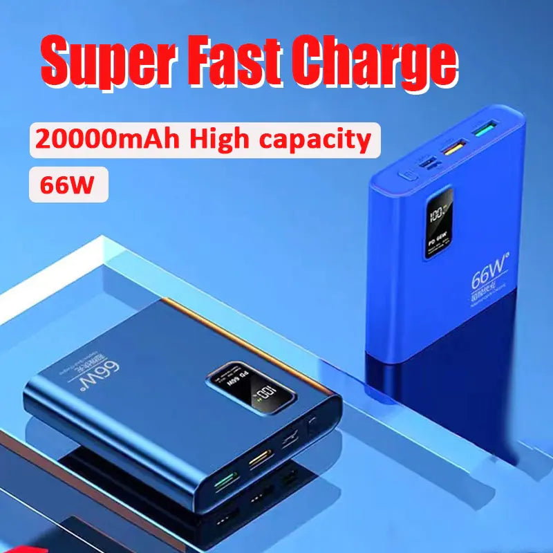 20000mAh Portable Power Bank Super Fast Charging PowerBank